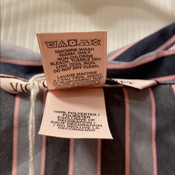 NWOT Victoria’s Secret Silky Pajama Top - Picture 8 of 10